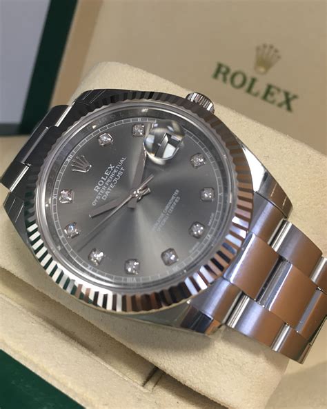 ich will diamanten auf meiner rolex|Rolex Datejust 41 Pre.